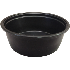 1.5 oz Black Souffle Cups