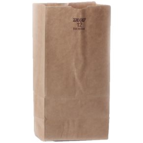 12 lb Brown Paper Bags