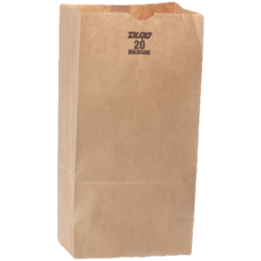 20 lb Brown Paper Bags
