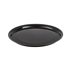 Fineline Settings Black 12 Round Catering Tray
