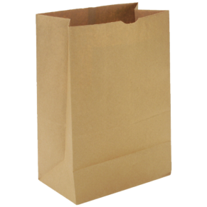 57 lb Brown Paper Bags 1/6 BBL