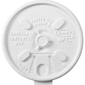 Dart 8FTL White Lift n’ Lock Lid