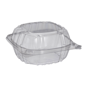 5×5 Clear Hinged Lid