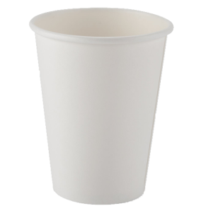 12 oz White Paper Cups