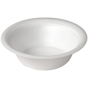 12 oz White Foam Bowls (1000CT-DART)