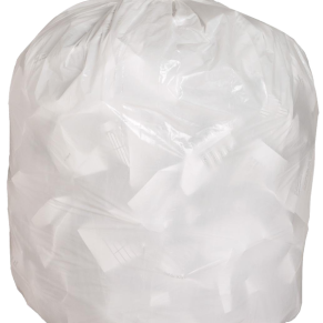 HD Clear Trash Bags, 43×46 (56 Gallon)